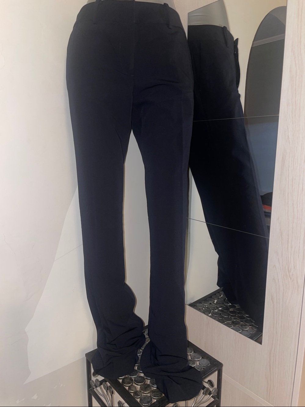 Classic Black womens Dress Pants